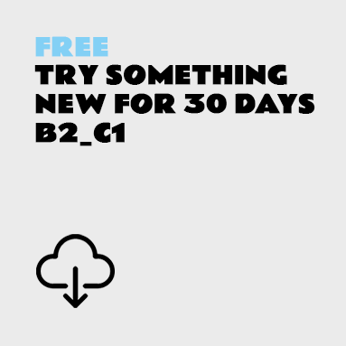 Try something new for 30 days
